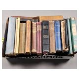 Antique Books with Religious and Literary Themes