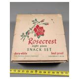Rosecrest 8-Piece Snack Set in Original Box