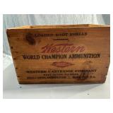 Western super X Ammo box 13"L 9 1/4"W 9 1/4"H