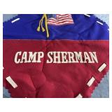 Camp Sherman wall hanger 21" X 21"
