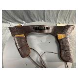 Double Leather Holster missing buckle