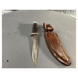 Deaq. case cutlery 4 1/2" blade with sheath