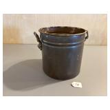 Copper Bucket with Lion Head Handles