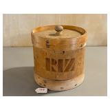 Wood Riz Storage Box