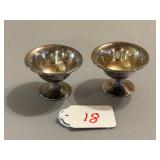 2 Sterling Silver Salts