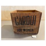 Cardui for Women Wood Box