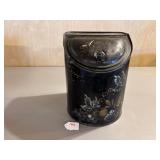 Tole Painted Tea Cannister