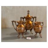 Copper Creamer, Sugar and Waste