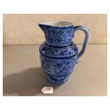 German Westerwald Salt Glazed Pitcher
