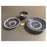 4 Pcs. Mason's Ironstone Vista Pattern