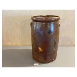 5 Gallon Brown Crock, Possibly Texas (Meyer)