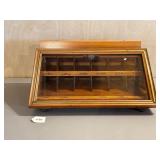 Wood and Glass Scissor & Etc Display Case