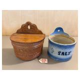 2 Wall Hanging Salts