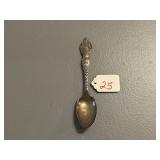 Sterling Silver Michigan Souveneir Spoon