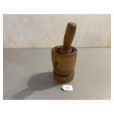 Treenware Mortar and Pestle