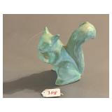 Niloak Green Squirrel Planter