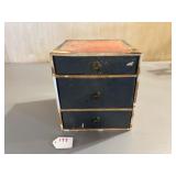 Bauer and Black Zinc Oxide 3 Drawer Carboard Box