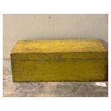Mustard Painted 'Falcon Tool Chests' Box