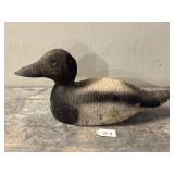 Wooden Bluebill Decoy