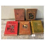 5 Books, Date From 1909 to 1950