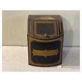 19th Century Painted Tin General Store Tea Bin