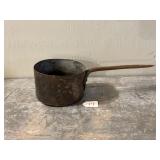 1700's Dovetailed Copper Pan w/ Brass Handle