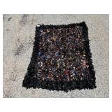 Victorian Hand Looped Silk Rug