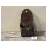1800-1820 Tin-smith Made Metal Wall Box