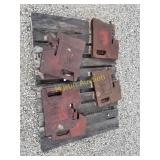 International suitcase weights, Row 6