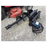 Mini skid steer auger
