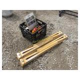 Saw Horses and Chalk Powder