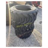 4 new 12-16.5 SKS-1 Forerunner skid steer tires ME