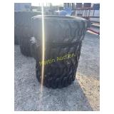 4 new 10-16.5 SKS-1 Forerunner skid steer tires ME