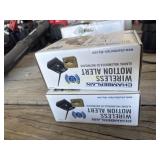 2 Wireless Motion alarms