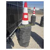 Traffic cones stack of 21
