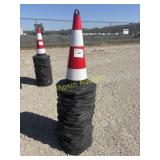 Traffic cones stack of 22