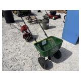 Yard drop spreader