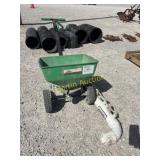 5' PVC wick bar & push type seeder