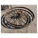 Pair of Steel Wheels