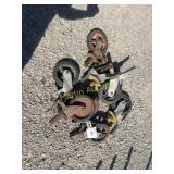 8 Scaffold Wheels