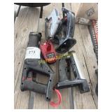 Craftsman Sawzall, Skill saw, work light