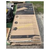 Metalux 6 Lamp 4ft. Fluorescent High Bay Light