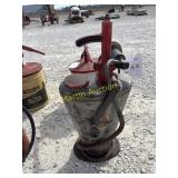 Vintage Alemite gear lube oil dispenser