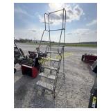 Rolling Set Of Portable Stairs