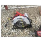 Red Circular saw