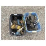 Two boxes of ratche straps