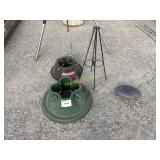 Xmas Tree Stands/ garden bird bath