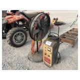 Battery Charger & Fan