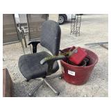 Tarp clips/ office chair