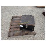 Box with chains in it    ROW 7